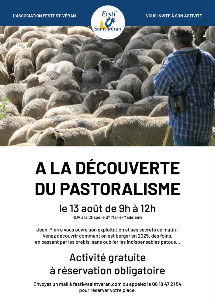 affiche journée pastoralisme ete 2025